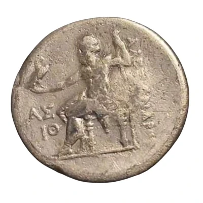 Tetradrachm In the name of Alexander III; Aspendos 194 BC - 165 BC back