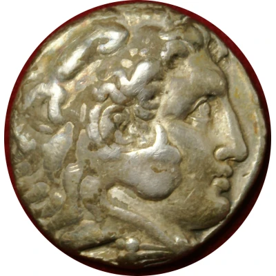 Tetradrachm In the name of Alexander III; Babylon II 311 BC - 300 BC front