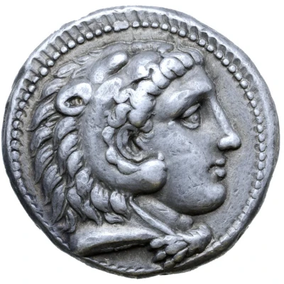 Tetradrachm In the name of Alexander III; Ekbatana 311 BC - 295 BC front