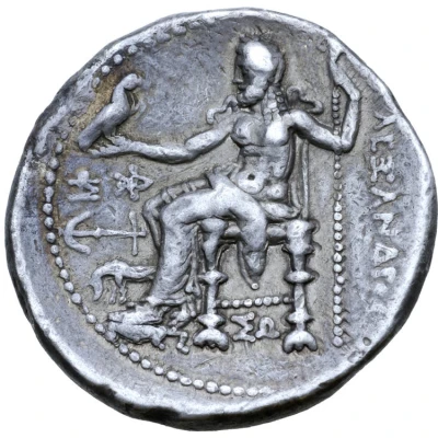 Tetradrachm In the name of Alexander III; Ekbatana 311 BC - 295 BC back