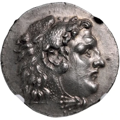 Tetradrachm In the name of Alexander III; Mesembria 175 BC - 125 BC front