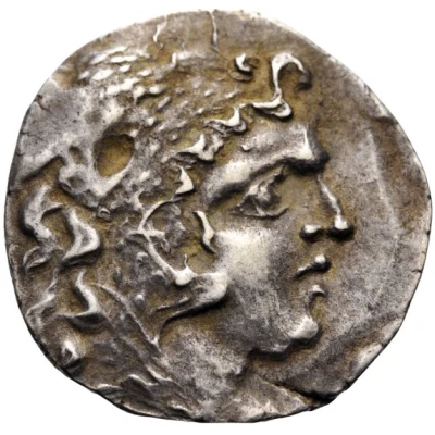 Tetradrachm In the name of Alexander III;Odessos; ΞEN 80 BC - 70 BC front