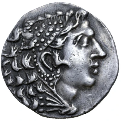 Tetradrachm In the name of Alexander III;Odessos; ΘE 100 BC - 1 BC front