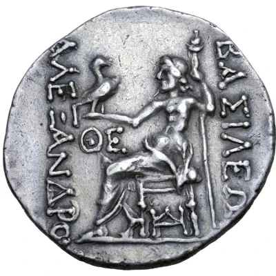 Tetradrachm In the name of Alexander III;Odessos; ΘE 100 BC - 1 BC back