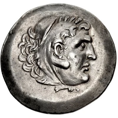 Tetradrachm In the name of Alexander III 188 BC - 180 BC front