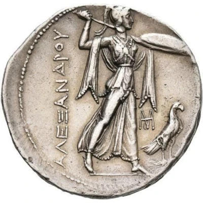 Tetradrachm In the name of Alexander III 306 BC back