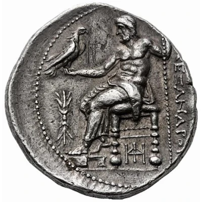 Tetradrachm In the name of Alexander III 317 BC - 311 BC back