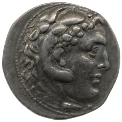 Tetradrachm In the name of Alexander III 201 BC - 190 BC front