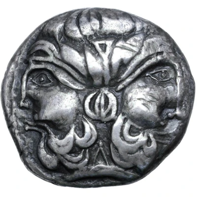 Tetradrachm Janiform Type 300 BC - 201 BC front