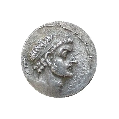 Tetradrachm - Kamnaskires II Nikephoros - Kingdom of Elymais Kamnaskirid Dynasty 145 BC - 138 BC front