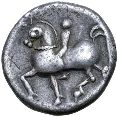 Tetradrachm Kegelreiter Type 200 BC - 101 BC back