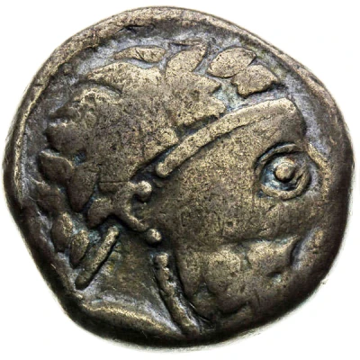 Tetradrachm Kinnlos Type 300 BC - 1 BC front