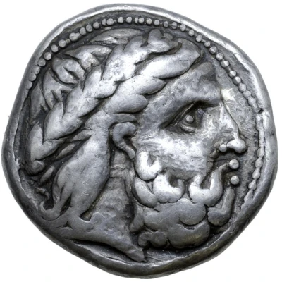 Tetradrachm Königsreiter Type 300 BC - 201 BC front