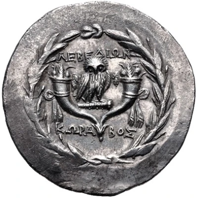 Tetradrachm - Korabos 140 BC - 135 BC back