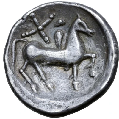 Tetradrachm Kreuzelreiter Type 300 BC - 201 BC back