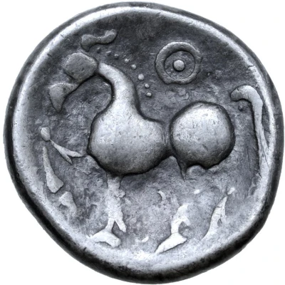 Tetradrachm Kugelwange Type 300 BC - 201 BC back