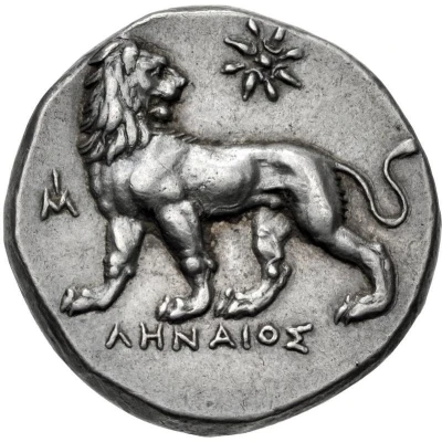 Tetradrachm - Lenaios 350 BC - 340 BC back