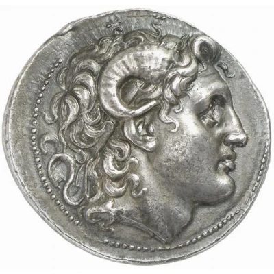 Tetradrachm - Lysimachos Lampsakos 297 BC - 281 BC front