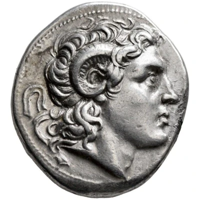 Tetradrachm - Lysimachos Lampsakos 297 BC - 281 BC front