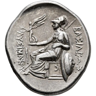 Tetradrachm - Lysimachos Lampsakos 297 BC - 281 BC back