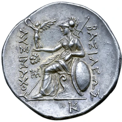 Tetradrachm - Lysimachos Lysimacheia 305 BC - 281 BC back