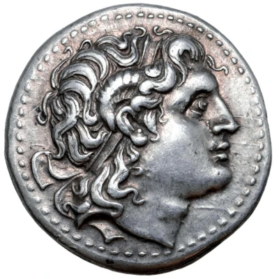 Tetradrachm - Lysimachos Lysimacheia 297 BC - 281 BC front