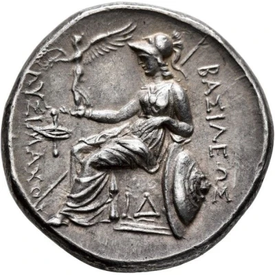 Tetradrachm - Lysimachos Lysimacheia 297 BC - 281 BC back