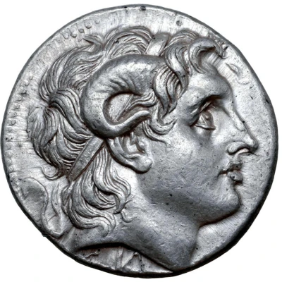 Tetradrachm - Lysimachos Pergamon 287 BC - 282 BC front