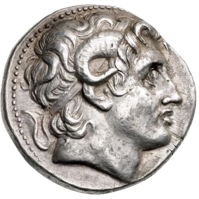 Tetradrachm - Lysimachos Smyrna 305 BC - 281 BC front