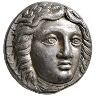 Tetradrachm - Mausolus Halikarnassos 377 BC - 353 BC front