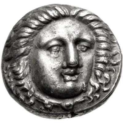 Tetradrachm - Mausolus Halikarnassos 377 BC - 353 BC front