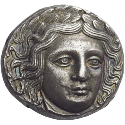 Tetradrachm - Mausolus Halikarnassos 367 BC - 353 BC front