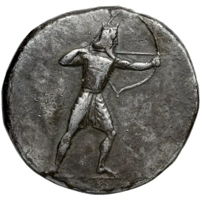 Tetradrachm - Mausolus Mylasa 377 BC - 370 BC front