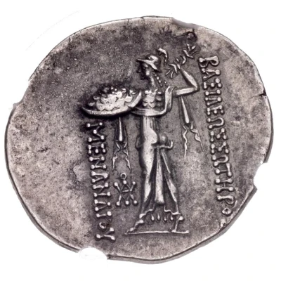 Tetradrachm - Menander I 155 BC - 130 BC back