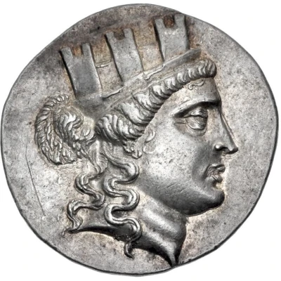 Tetradrachm - Metrodoros 150 BC - 143 BC front