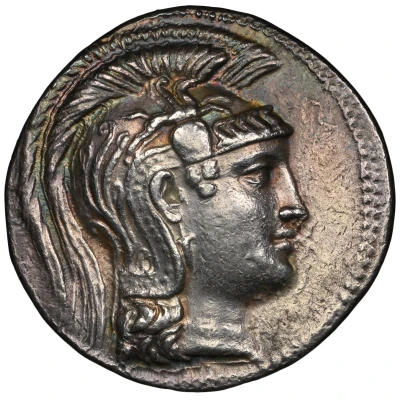 Tetradrachm - Mikion and Theophrastos 137 BC - 136 BC front