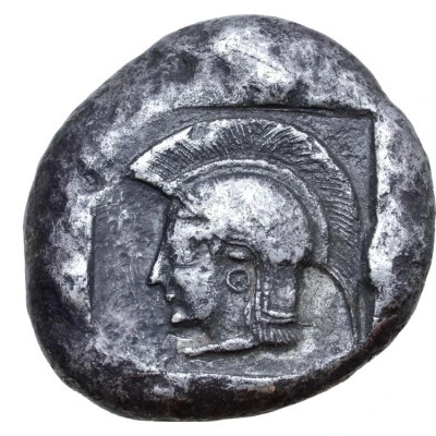 Tetradrachm - Miltiades II 499 BC - 493 BC back