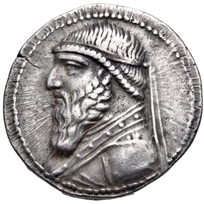 Tetradrachm - Mithridates II 119 BC - 109 BC front