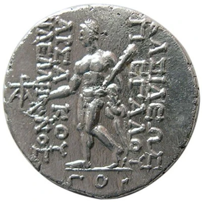 Tetradrachm - Mithridates I 173 140 BC back