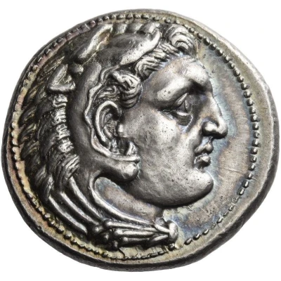 Tetradrachm - Nicocles In the name of Alexander III 325 BC - 317 BC front