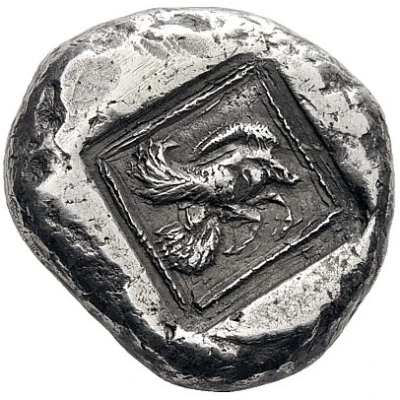 Tetradrachm Northern Greece 500 BC - 490 BC back