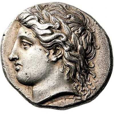 Tetradrachm Olynthos 383 BC - 379 BC front