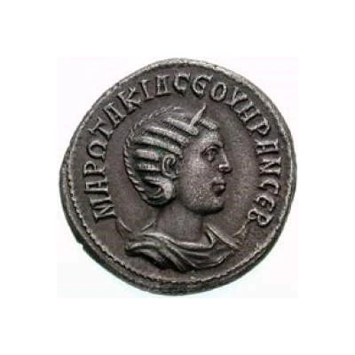 Tetradrachm - Otacilia Severa Eagle; Antioch front