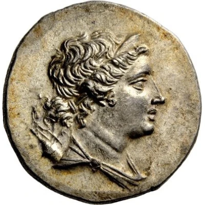 Tetradrachm - Pausanias son of Pausanios 150 BC - 140 BC front