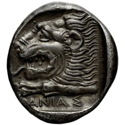 Tetradrachm - Phanias 395 BC - 390 BC back