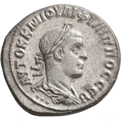 Tetradrachm - Philip II front