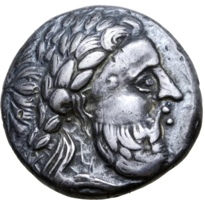 Tetradrachm Pi Type 300 BC - 201 BC front