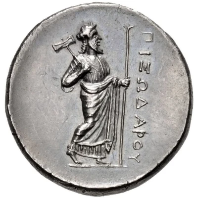 Tetradrachm - Pixodarus Halikarnassos 341 BC - 335 BC back