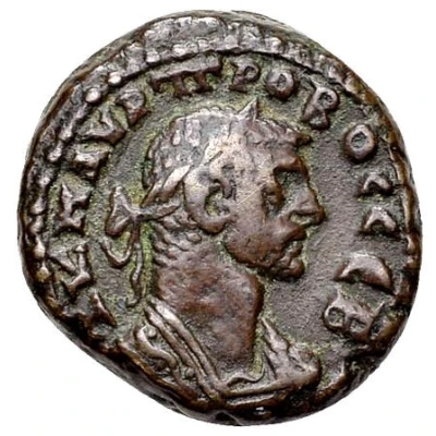 Tetradrachm - Probus L Γ; Tyche; Alexandria front