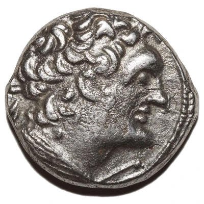 Tetradrachm - Ptolemaios X 95 BC - 94 BC front